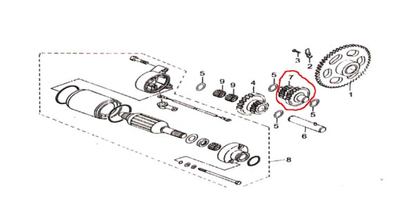 Не крутит стартер 166fmm