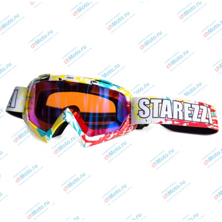 Очки для мотокросса STAREZZI MX 157 HAWAII WHITE | STAREZZI MX 157